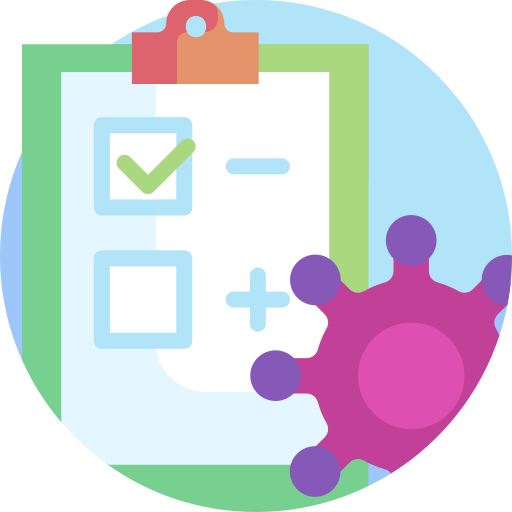Covid test free icon Covid test free icon