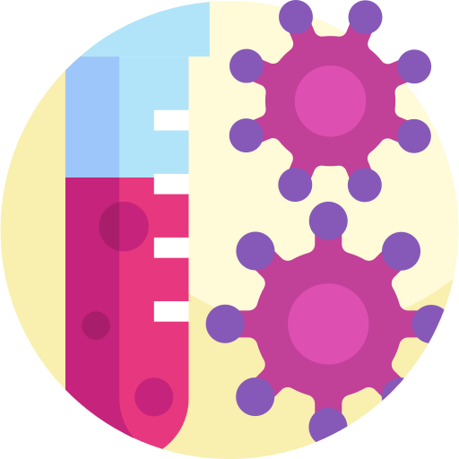 Coronavirus Detailed Flat Circular Flat icon