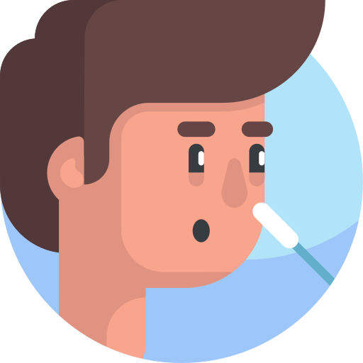 Covid test free icon Covid test free icon