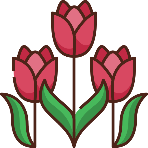 tulipán icono gratis