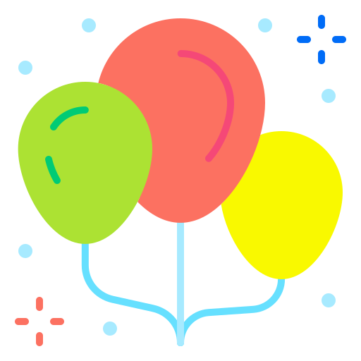 Balloons - Free birthday and party icons
