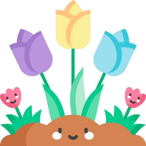 tulipanes icono gratis