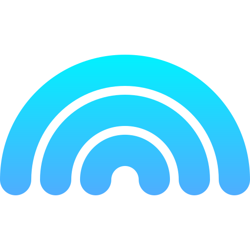 Rainbow free icon Rainbow free icon