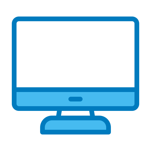 Monitor Generic Blue icon