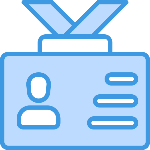 tarjeta de identificación icono gratis