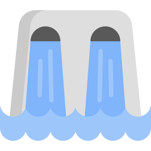 Hydro power free icon