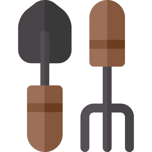 Gardening tools Basic Rounded Flat icon