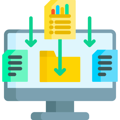 Data Gathering Free Icon