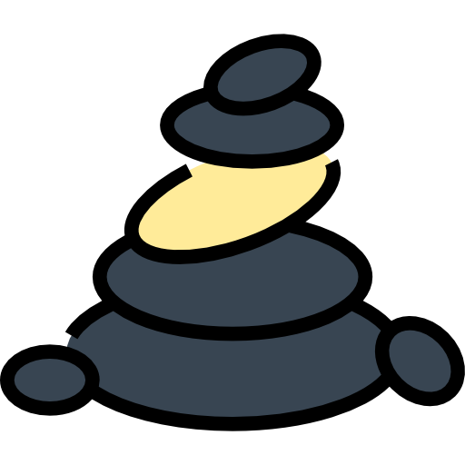 piedras zen icono gratis