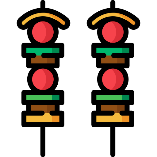 brochette Icône gratuit