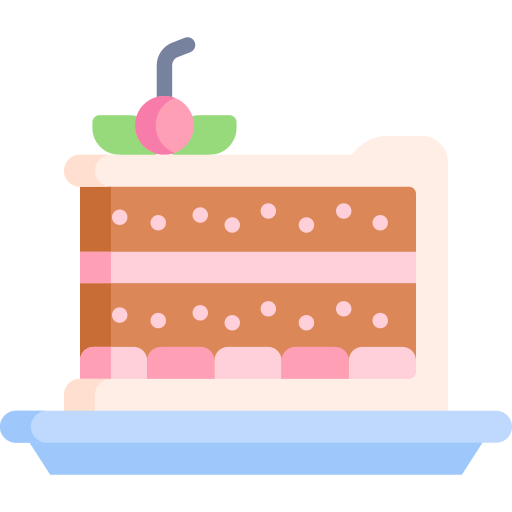 Rebanada de pastel - Iconos gratis de comida