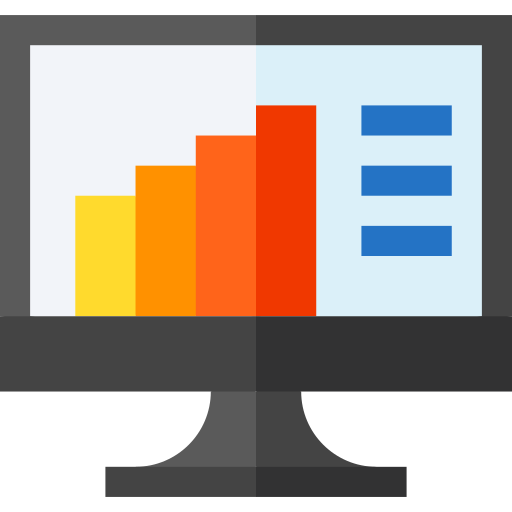 gráfico de barras icono gratis