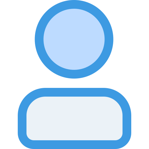 User Generic Blue icon