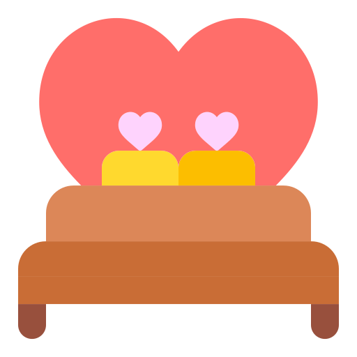 cama matrimonial icono gratis