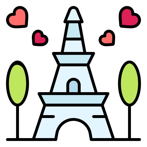 torre eiffel icono gratis