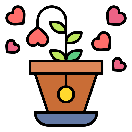 Flower pot Generic Outline Color icon