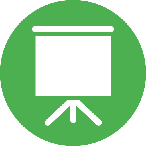 Projector screen Generic Flat icon