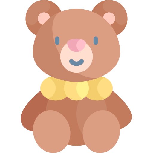 oso de peluche icono gratis