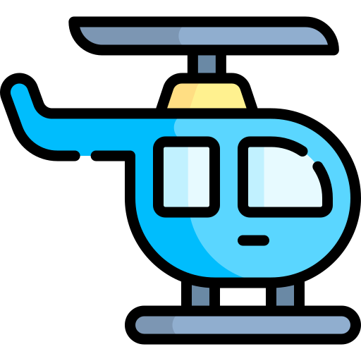 helicóptero icono gratis