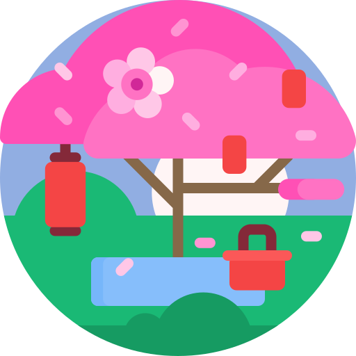 hanami icono gratis