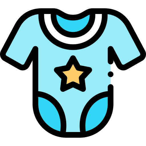 Onesie Detailed Rounded Lineal color icon