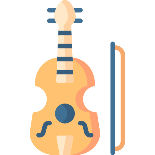 violín icono gratis