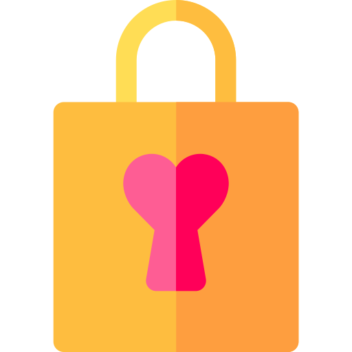 Padlock Basic Rounded Flat icon