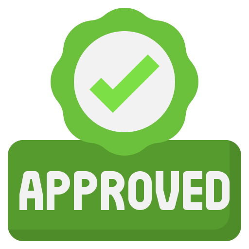 Approved - Free shipping and delivery icons