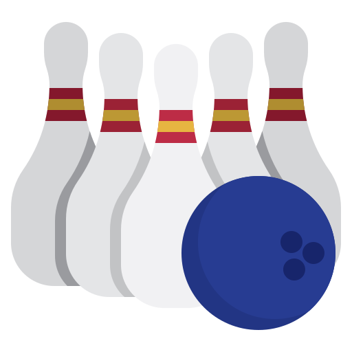 Bowling Surang Flat Icon