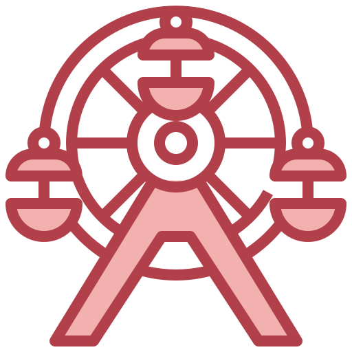 Ferris wheel free icon