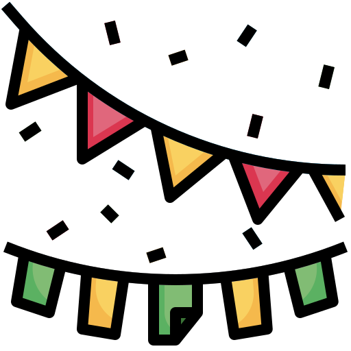 Гирлянда бесплатно иконка