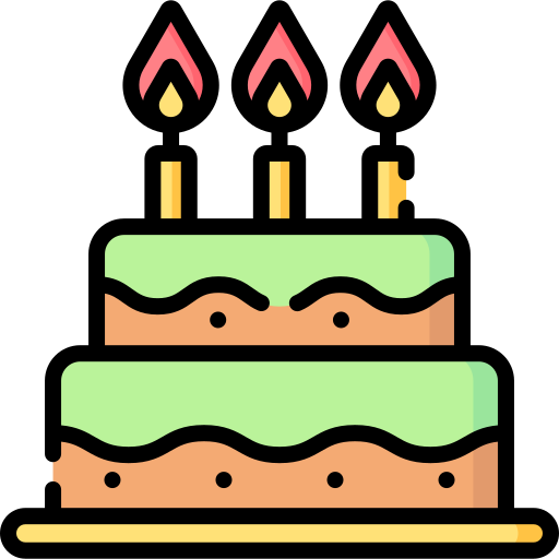 Cake Special Lineal color icon