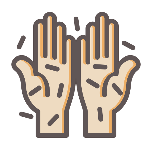 Dirty hands Generic Outline Color icon