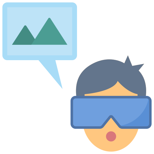 gafas de realidad virtual icono gratis