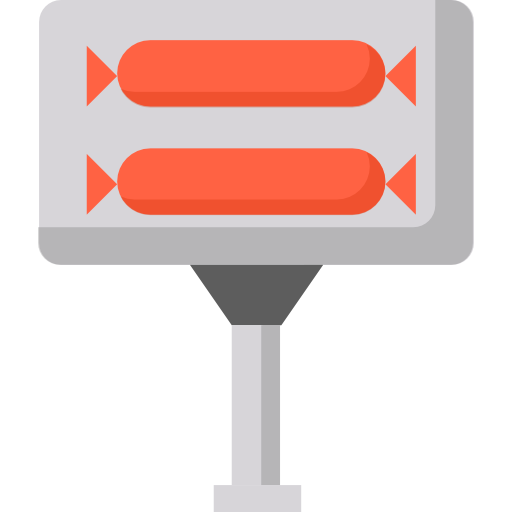 salchichas icono gratis