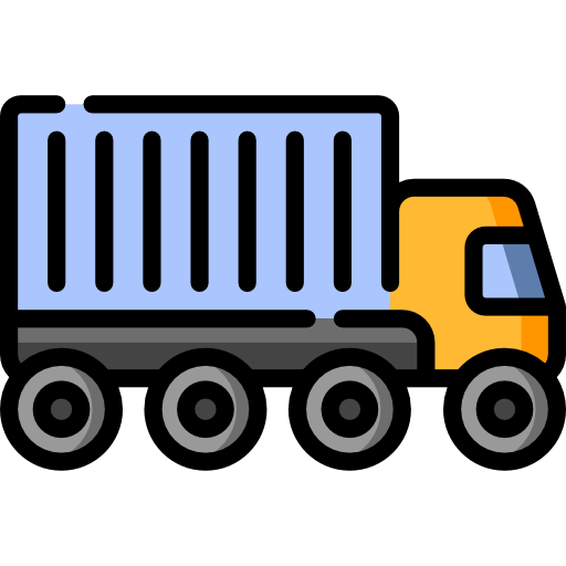 un camion Icône gratuit un camion Icône gratuit