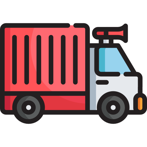 caminhão grátis ícone