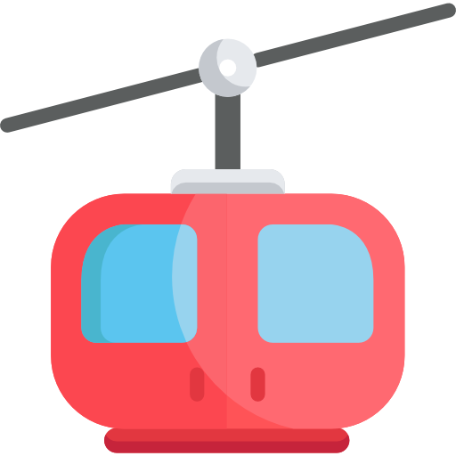 Cable car Special Flat icon