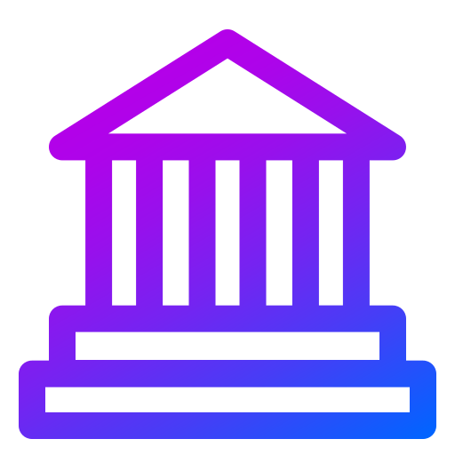 Bank Generic Gradient icon