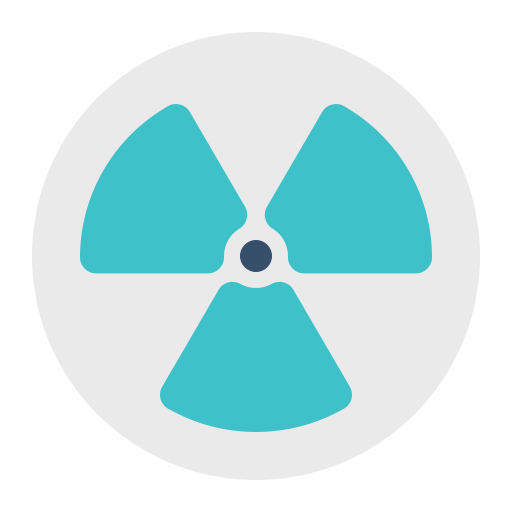 Radiation Generic Flat icon