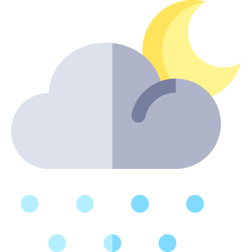 Snowing Generic Flat icon