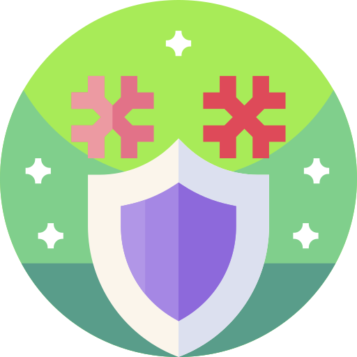 protección de la piel icono gratis