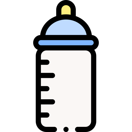 Baby feeder Detailed Rounded Lineal color icon