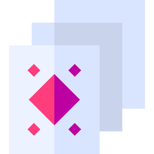 Tarot Basic Straight Flat icon