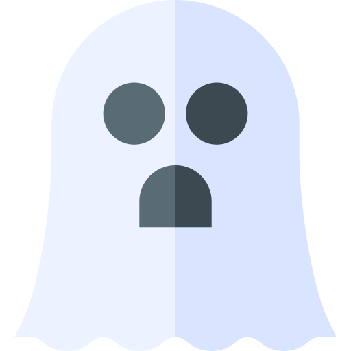 Ghost Basic Straight Flat icon