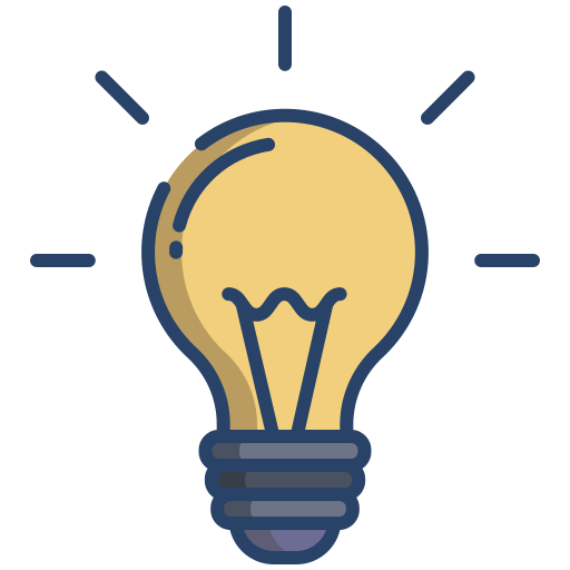 Light bulb Icongeek26 Linear Colour icon