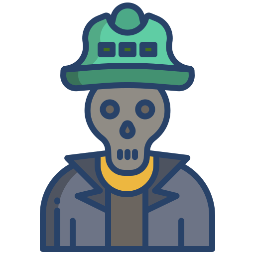 Skull free icon