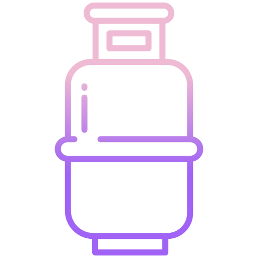 Gas cylinder free icon