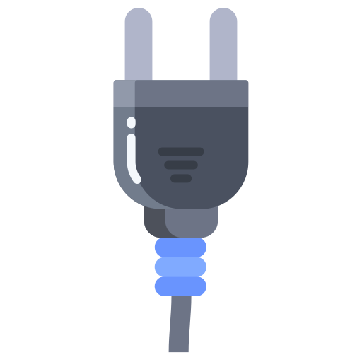 Plug free icon Plug free icon