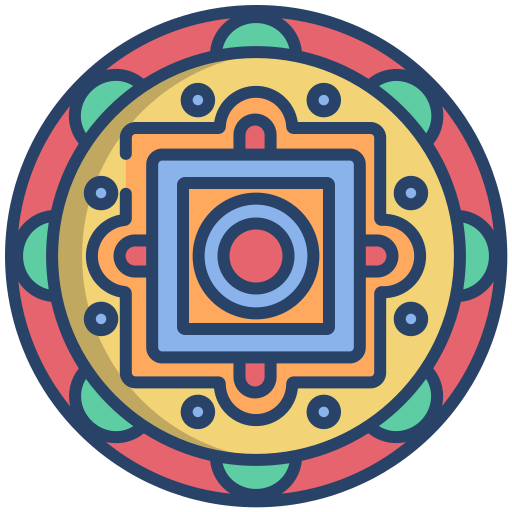 mandala Icône gratuit mandala Icône gratuit